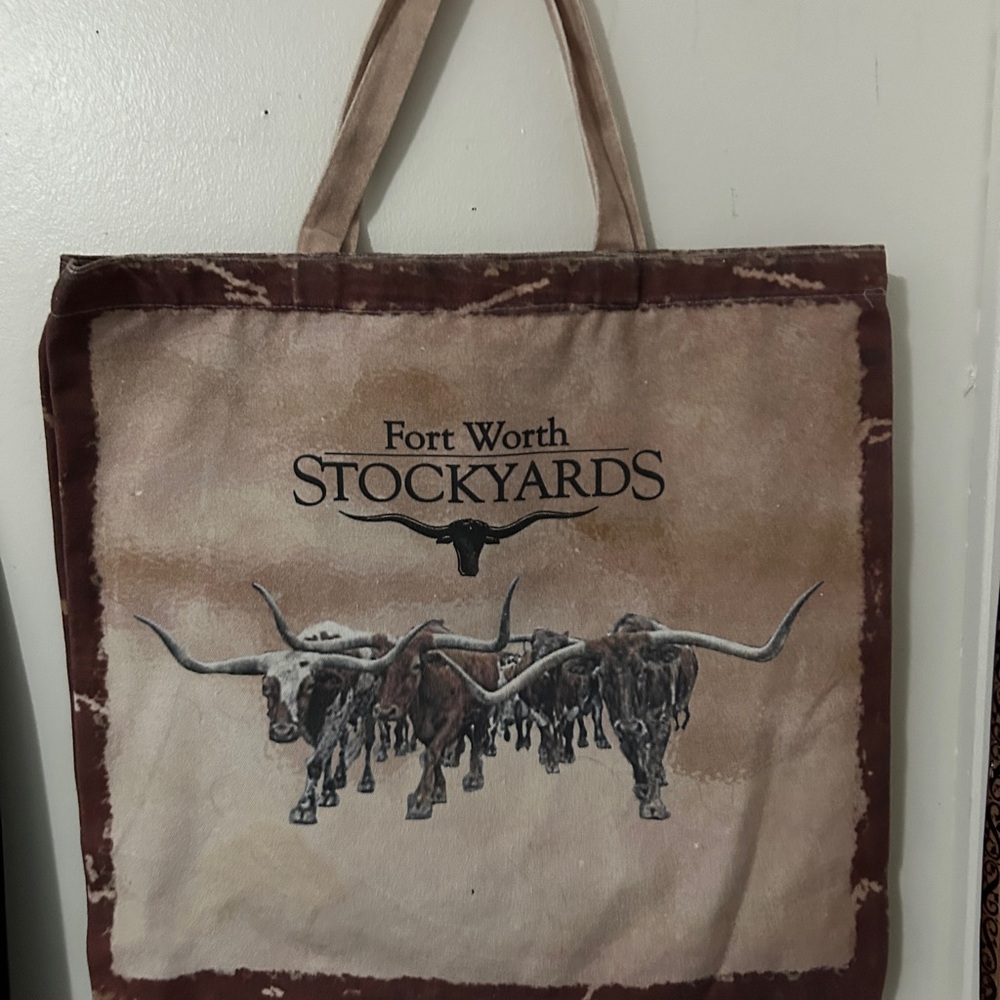 Fort Worth Stockyards Tote Bag